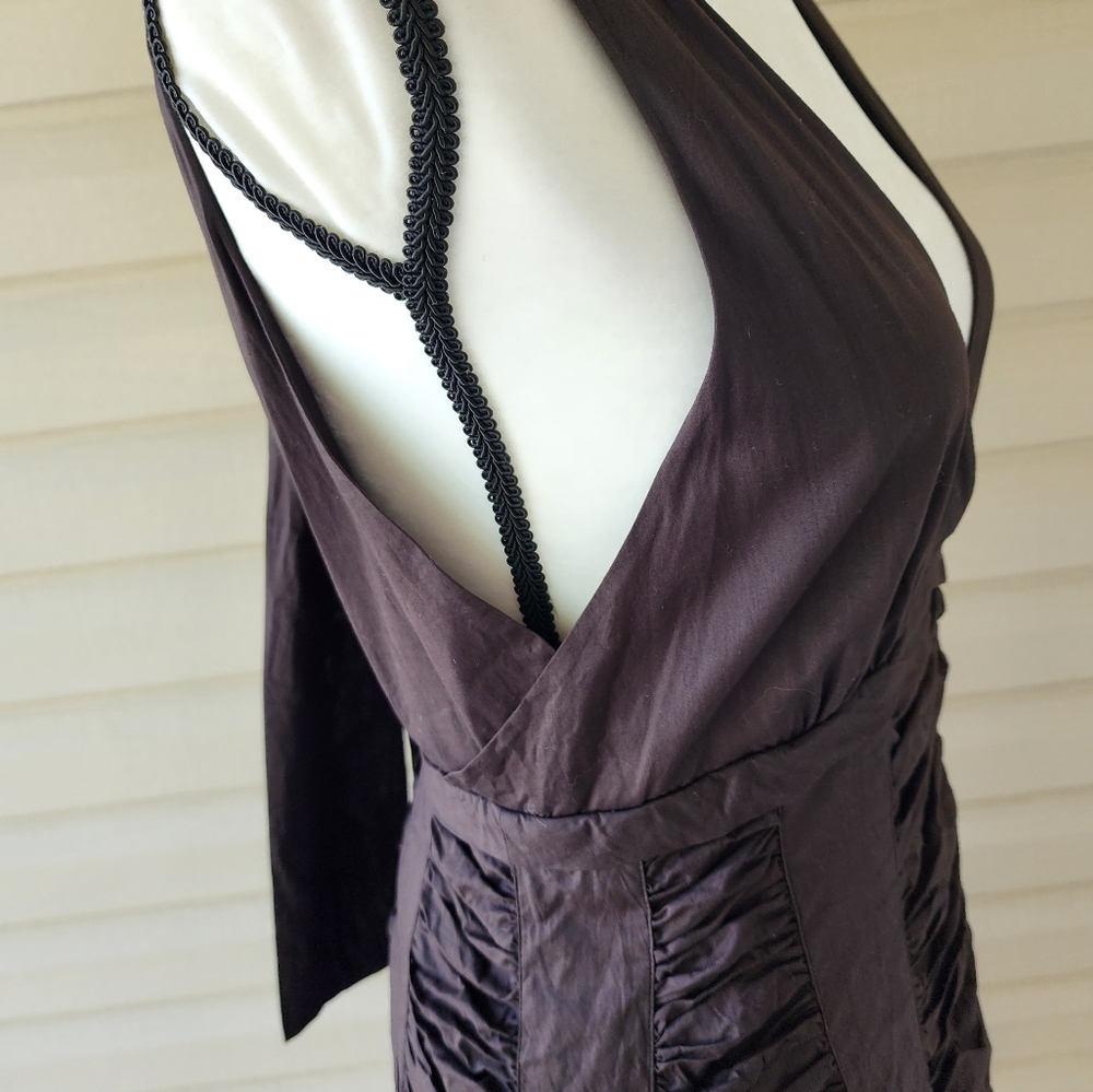 Marc Jacobs plunge neckline midi dress size 6 - Picture 5 of 14
